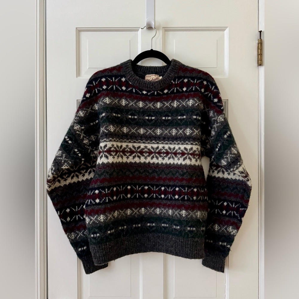 Vintage Woolrich Men’s Sweater Size Large